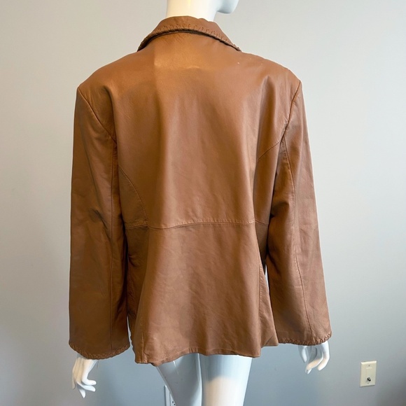 Danier Western Style Leather jacket, Size 20, XL - Picture 5 of 11